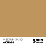 AK Interactive 3GEN: Medium Sand (17ml) (AK11034)
