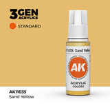 AK Interactive 3GEN: Sand Yellow (17ml) (AK11035)