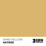 AK Interactive 3GEN: Sand Yellow (17ml) (AK11035)