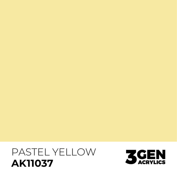 AK Interactive 3GEN: Pastel Yellow (17ml) (AK11037)