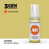 AK Interactive 3GEN: Purulent Yellow (17ml) (AK11039)