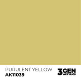 AK Interactive 3GEN: Purulent Yellow (17ml) (AK11039)