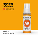 AK Interactive 3GEN: Volcanic Yellow (17ml) (AK11042)