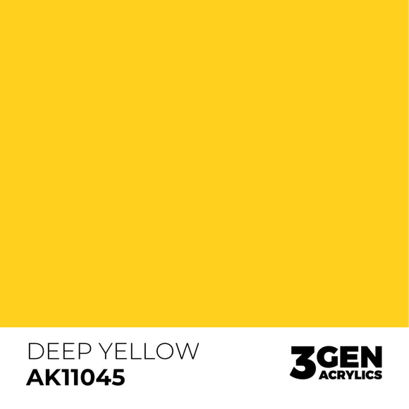 AK Interactive 3GEN: Deep Yellow - Intense (17ml) (AK11045)