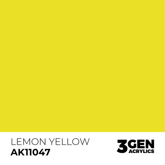 AK Interactive 3GEN: Lemon Yellow (17ml) (AK11047)