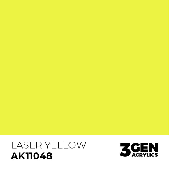 AK Interactive 3GEN: Laser Yellow (17ml) (AK11048)