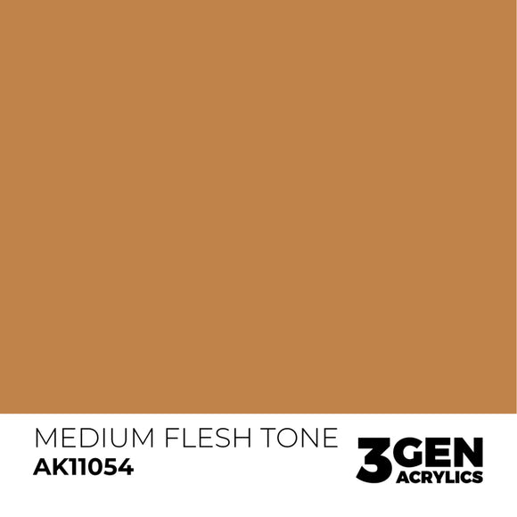 AK Interactive 3GEN: Medium Flesh Tone (17ml) (AK11054)
