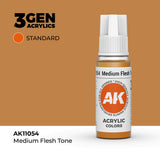AK Interactive 3GEN: Medium Flesh Tone (17ml) (AK11054)
