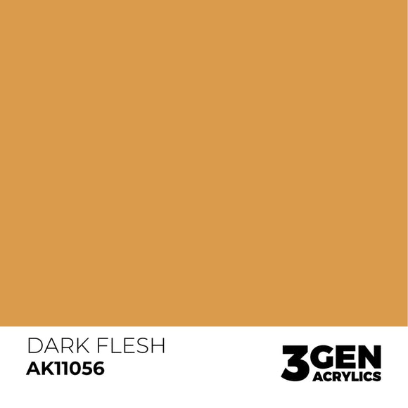AK Interactive 3GEN: Dark Flesh (17ml) (AK11056)