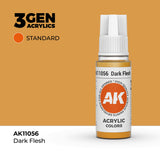 AK Interactive 3GEN: Dark Flesh (17ml) (AK11056)