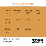 AK Interactive 3GEN: Dark Flesh (17ml) (AK11056)