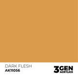 AK Interactive 3GEN: Dark Flesh (17ml) (AK11056)