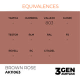 AK Interactive 3GEN: Brown Rose (17ml) (AK11063)
