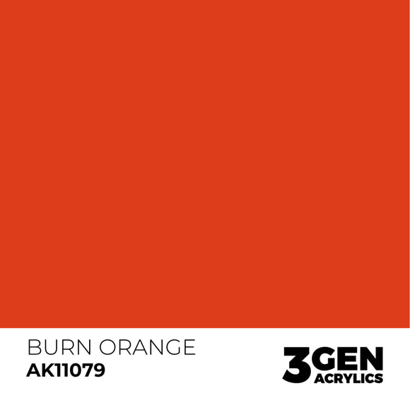 AK Interactive 3GEN: Burn Orange (17ml) (AK11079)