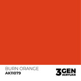 AK Interactive 3GEN: Burn Orange (17ml) (AK11079)