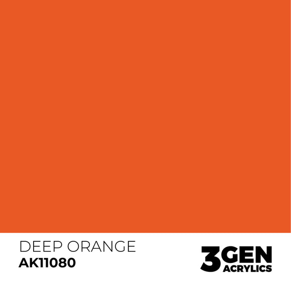 AK Interactive 3GEN: Deep Orange - Intense (17ml) (AK11080)