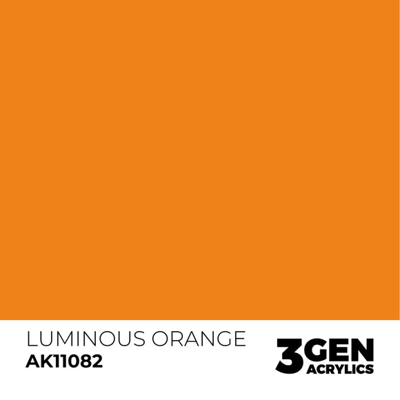 AK Interactive 3GEN: Luminous Orange (17ml) (AK11082)