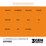 AK Interactive 3GEN: Luminous Orange (17ml) (AK11082)