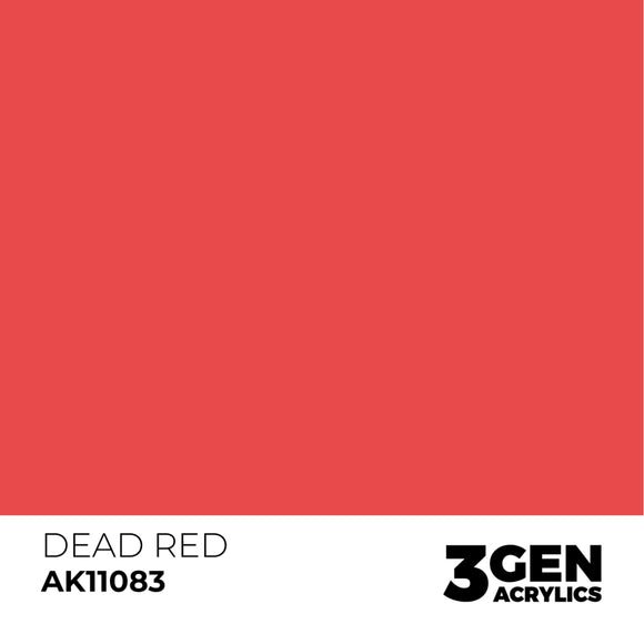 AK Interactive 3GEN: Dead Red (17ml) (AK11083)