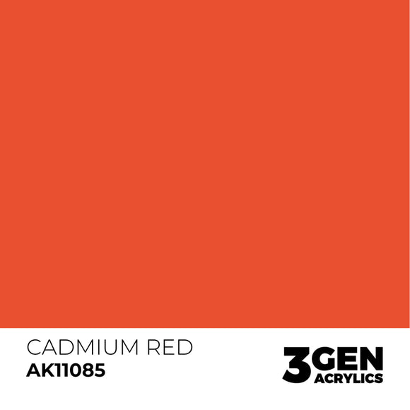 AK Interactive 3GEN: Cadmium Red (17ml) (AK11085)