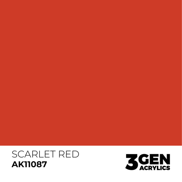 AK Interactive 3GEN: Scarlet Red (17ml) (AK11087)