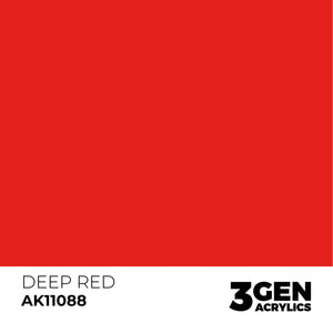 AK Interactive 3GEN: Deep Red - Intense (17ml) (AK11088) – Gnomish