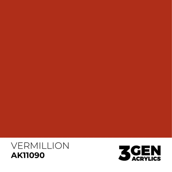 AK Interactive 3GEN: Vermillion (17ml) (AK11090)