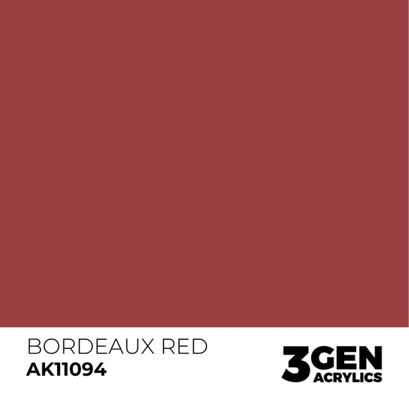 AK Interactive 3GEN: Bordeaux Red (17ml) (AK11094)