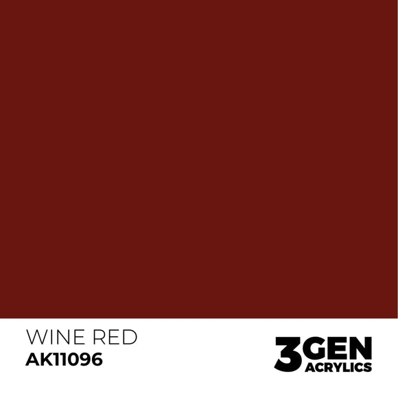 AK Interactive 3GEN: Wine Red (17ml) (AK11096)