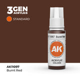 AK Interactive 3GEN: Burnt Red (17ml) (AK11097)