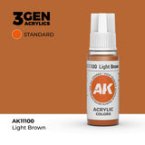 AK Interactive 3GEN: Light Brown (17ml) (AK11100)
