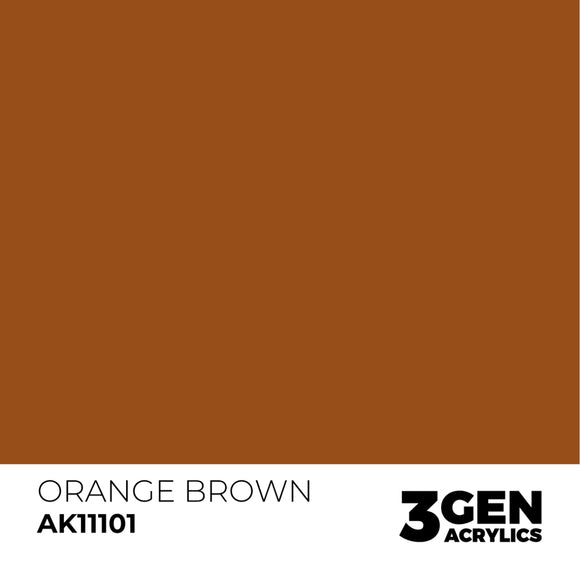 AK Interactive 3GEN: Orange Brown (17ml) (AK11101)