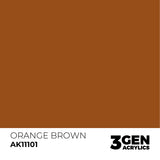 AK Interactive 3GEN: Orange Brown (17ml) (AK11101)