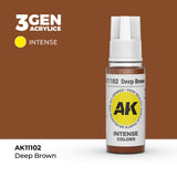 AK Interactive 3GEN: Deep Brown - Intense (17ml) (AK11102)