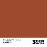 AK Interactive 3GEN: Medium Rust (17ml) (AK11103)