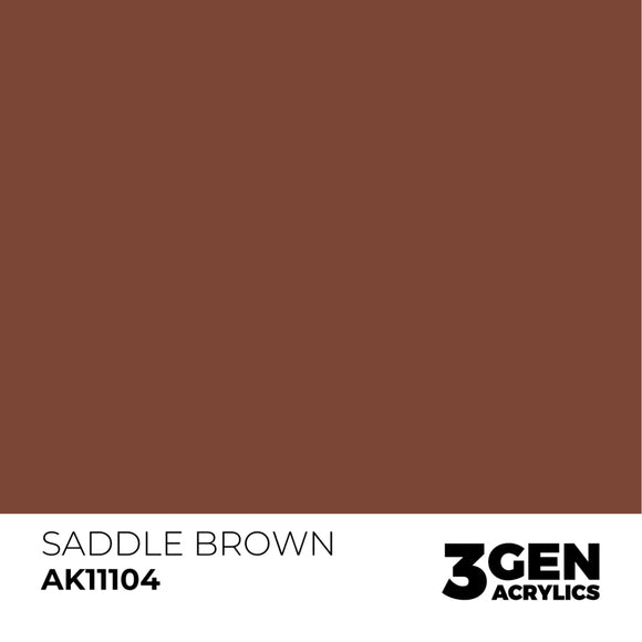 AK Interactive 3GEN: Saddle Brown (17ml) (AK11104)