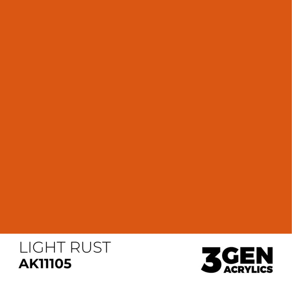 AK Interactive 3GEN: Light Rust (17ml) (AK11105)