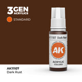 AK Interactive 3GEN: Dark Rust (17ml) (AK11107)