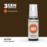 AK Interactive 3GEN: Dark Brown (17ml) (AK11109)