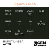 AK Interactive 3GEN: Burnt Umber (17ml) (AK11111)