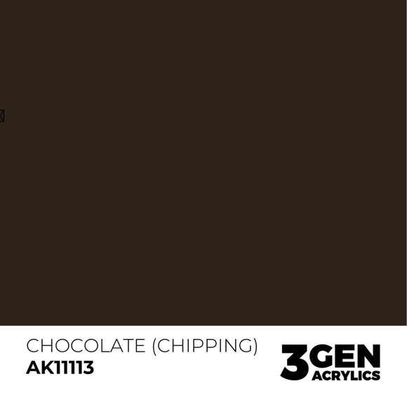 AK Interactive 3GEN: Chocolate (Chipping) (17ml) (AK11113)