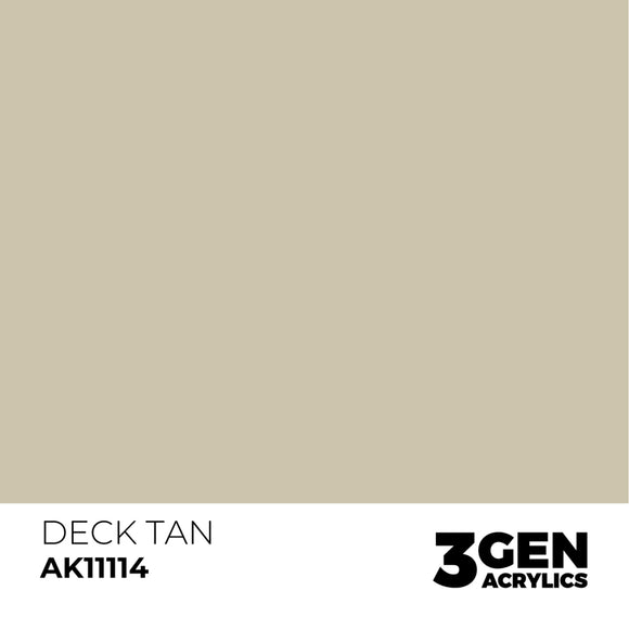 AK Interactive 3GEN: Deck Tan (17ml) (AK11114)
