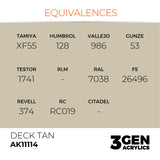 AK Interactive 3GEN: Deck Tan (17ml) (AK11114)