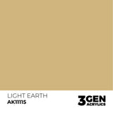 AK Interactive 3GEN: Light Earth (17ml) (AK11115)