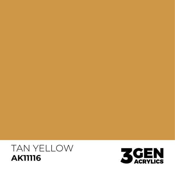 AK Interactive 3GEN: Tan Yellow (17ml) (AK11116)