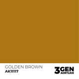 AK Interactive 3GEN: Golden Brown (17ml) (AK11117)