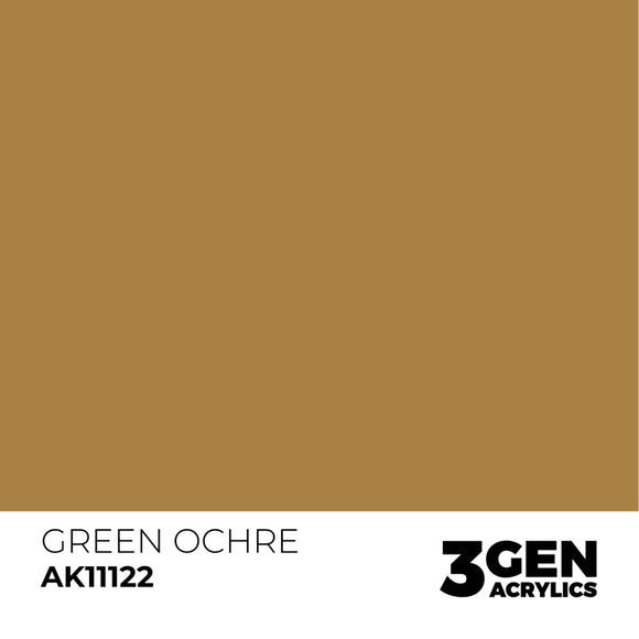 AK Interactive 3GEN: Green Ochre (17ml) (AK11122)