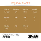 AK Interactive 3GEN: Green Ochre (17ml) (AK11122)