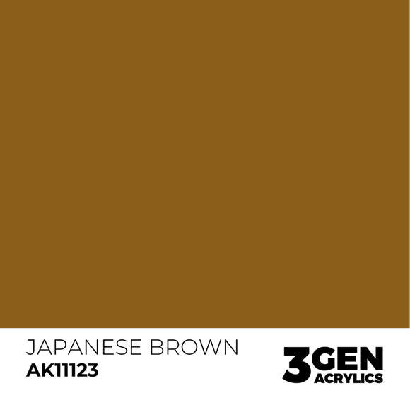 AK Interactive 3GEN: Japanese Brown (17ml) (AK11123)