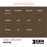 AK Interactive 3GEN: Grey-Brown (17ml) (AK11125)